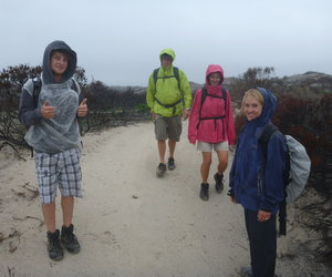 Wet start to a 4 day trail